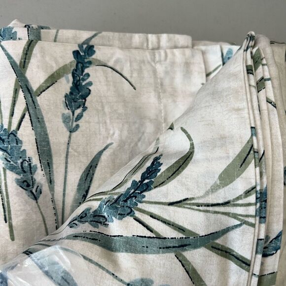 New The Company Store 
Nature's Vine Classic Smooth Sateen Duvet Cover Twin TXL - Picture 9 of 10